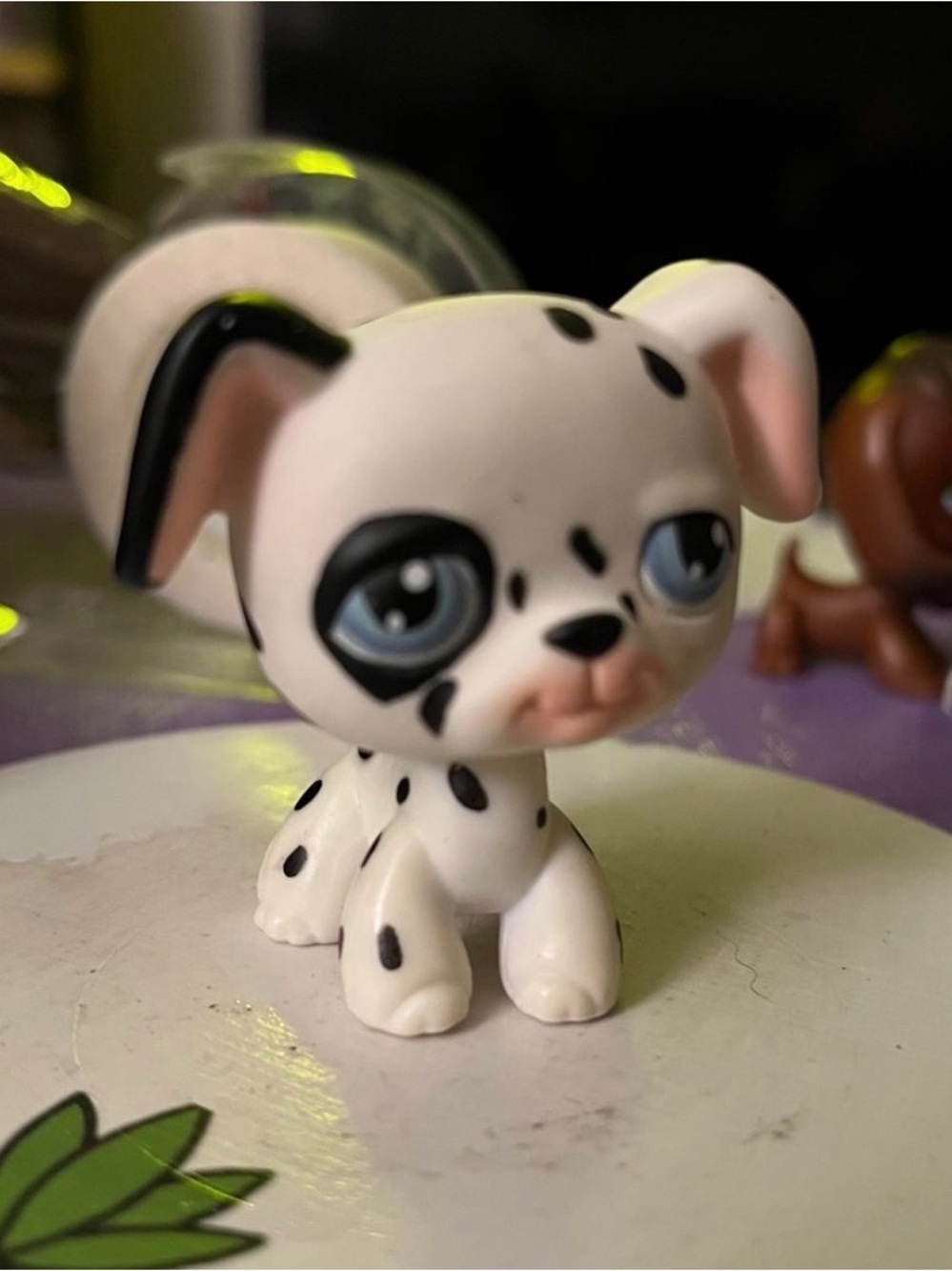Littlest Pet Shop Dalmatian Dog #44